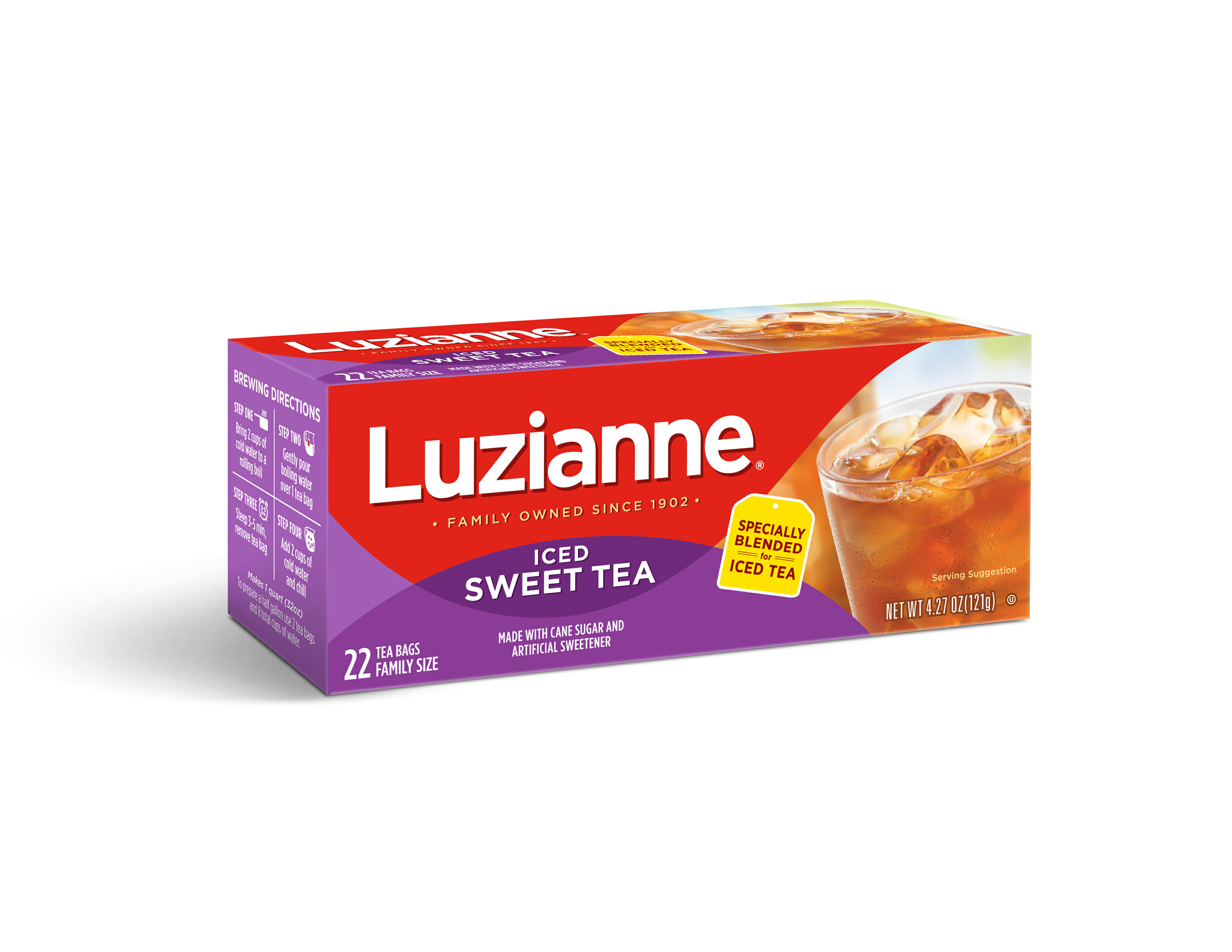 Luzianne Family Size Iced Sweet Tea Bags 22 Count Luzianne Family Size Iced Sweet Tea Bags 22 Count