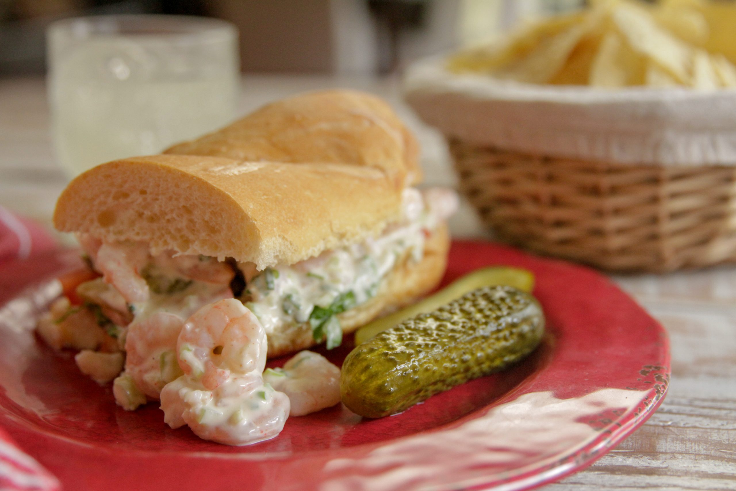 Shrimp Salad Poboy Recipe - Reily Products